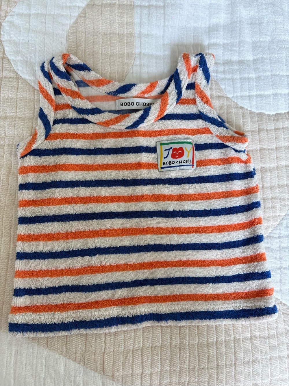 Bobo Choses Striped Terry Tank